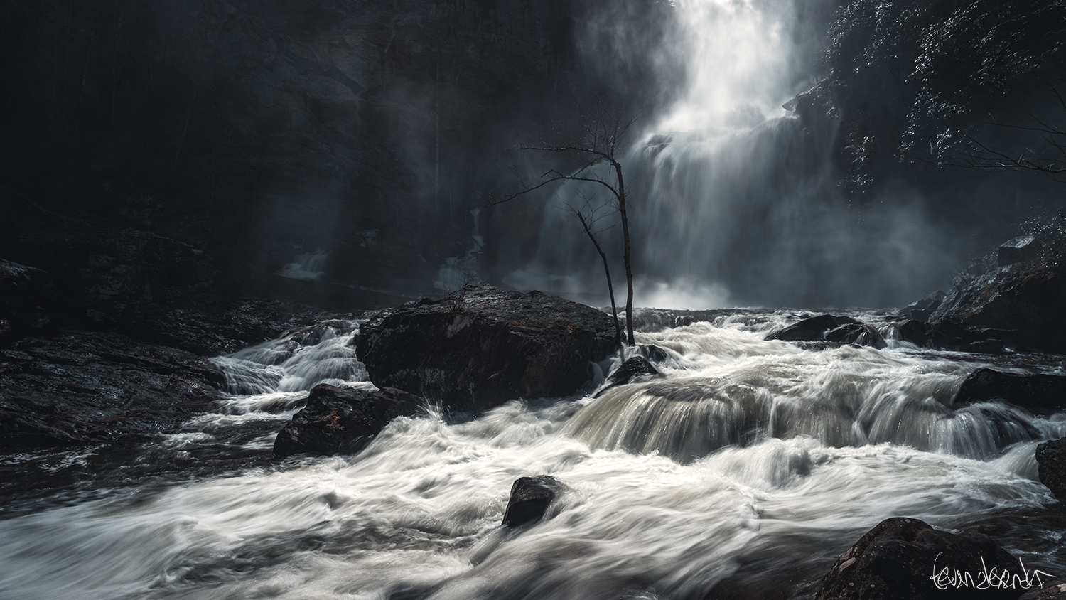 High Falls, by Tevan Alexander